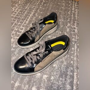 Cole Haan Men's Black and Tan Sneakers